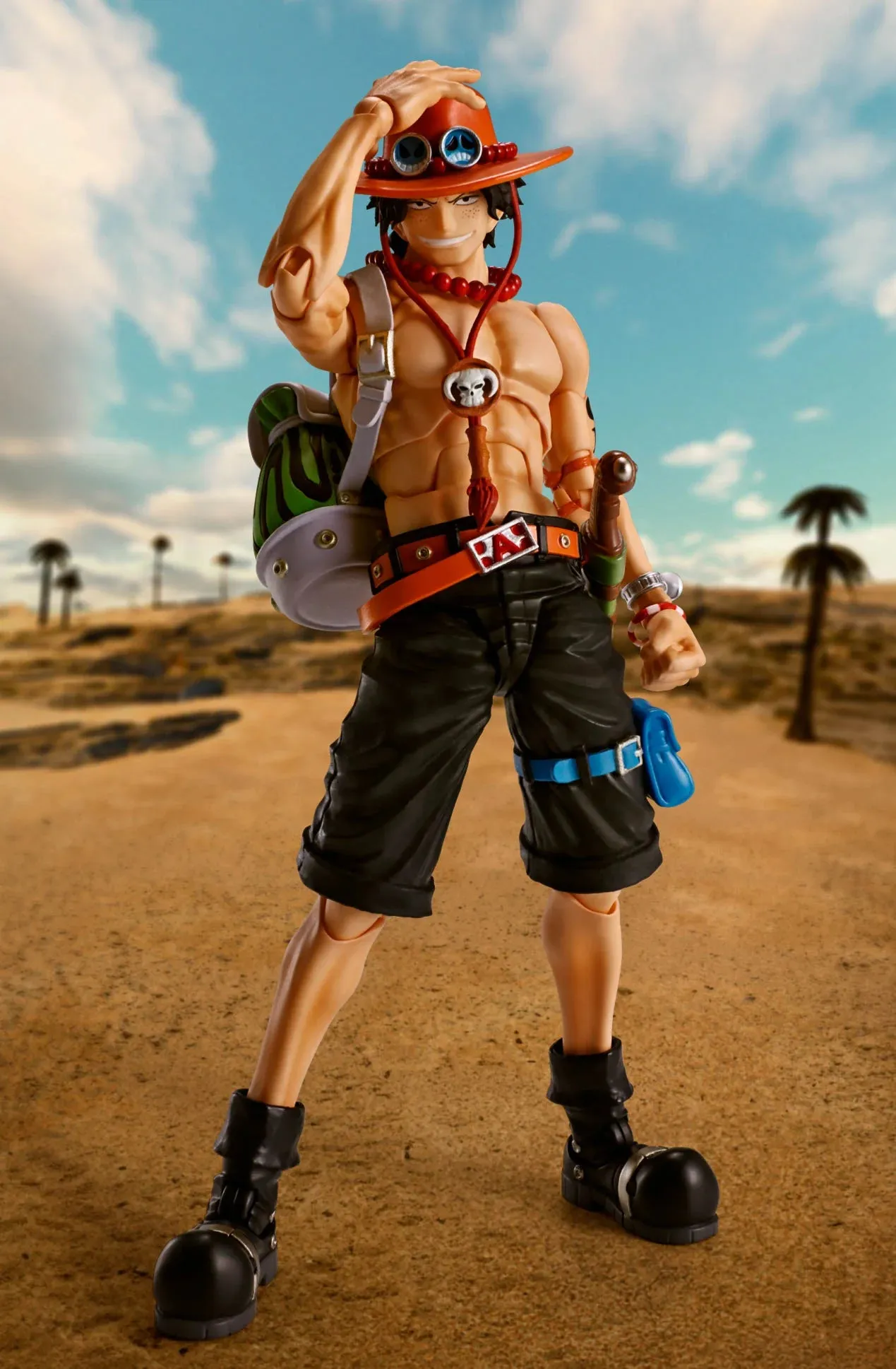 Sports Player S.H. Figuarts One Piece Portgas D. Ace (Fire Fist) Action Figure