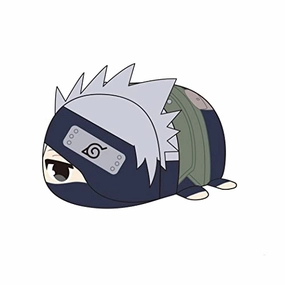 Car Model NT-06 "NARUTO -Shippuden-" Potekoro Mascot (M Size) D Hatake Kakashi