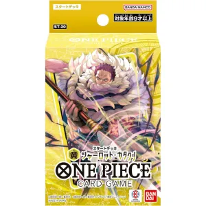 Mystery Toy Collection Collector's Pack Display One Piece Card Game Start Deck Yellow Charlotte Katakuri ST-20