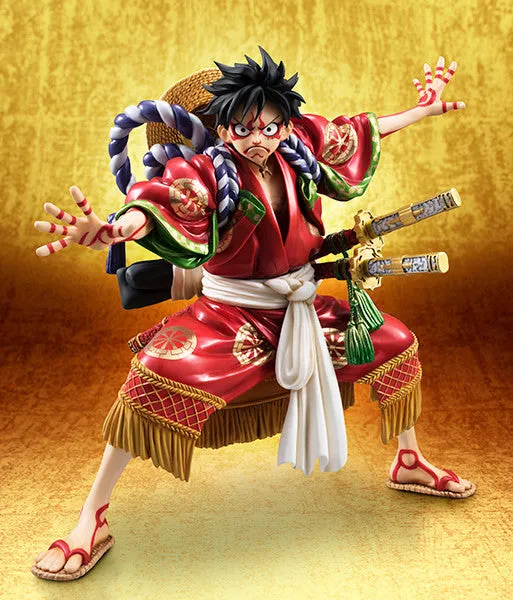 Fall Decor Collectible piece One Piece Portrait.Of.Pirates Monkey.D.Luffy KABUKI Edition