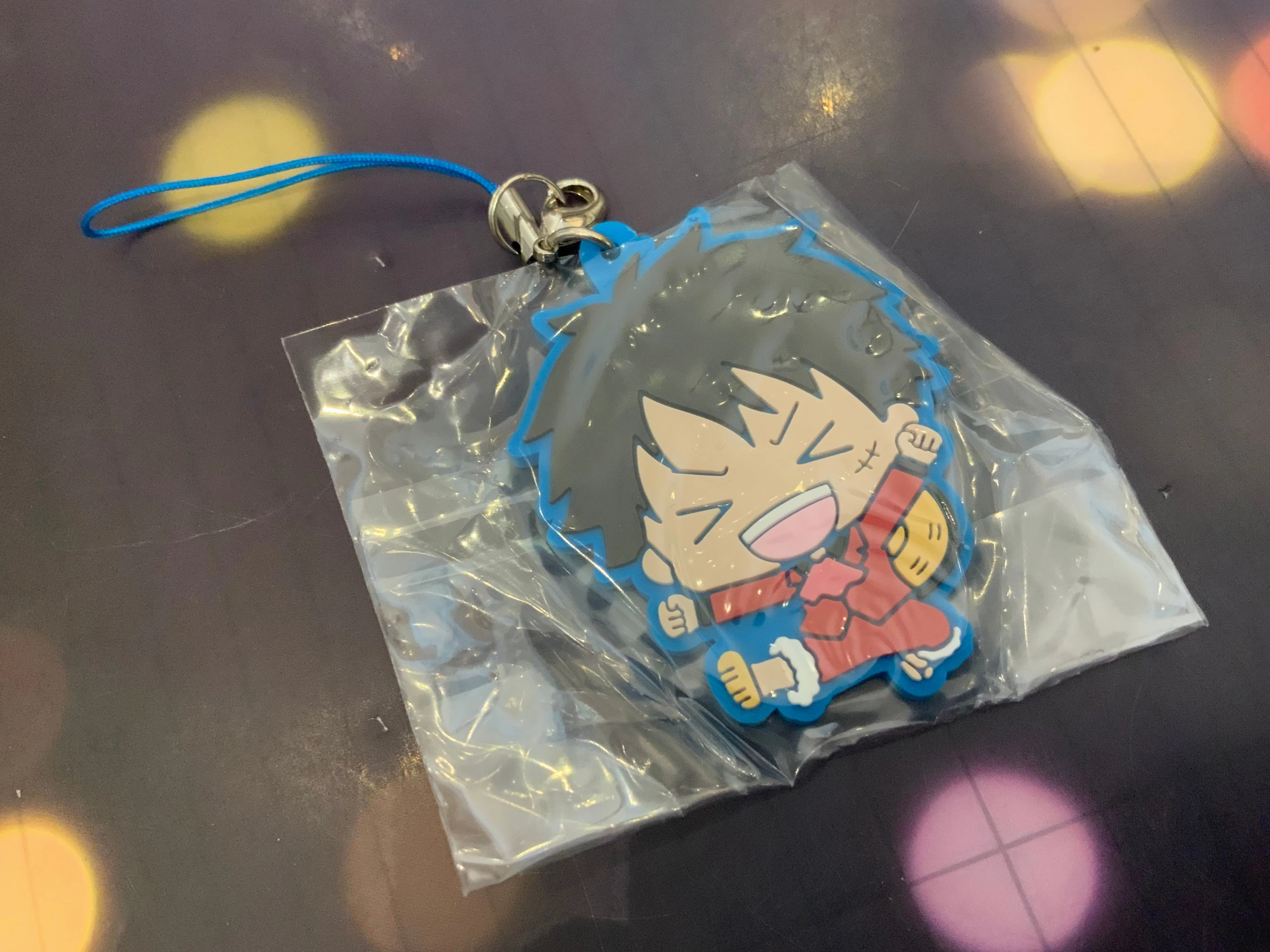 One Piece TV Animation Character Rubber Keychain 10 Pieces Set (In-stock) Special Color