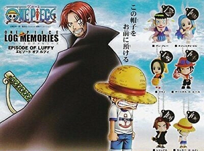One Piece Log Memories Episode of Luffy Character Figure Keychain 6 Pieces Set (In-stock) Archeological Replica