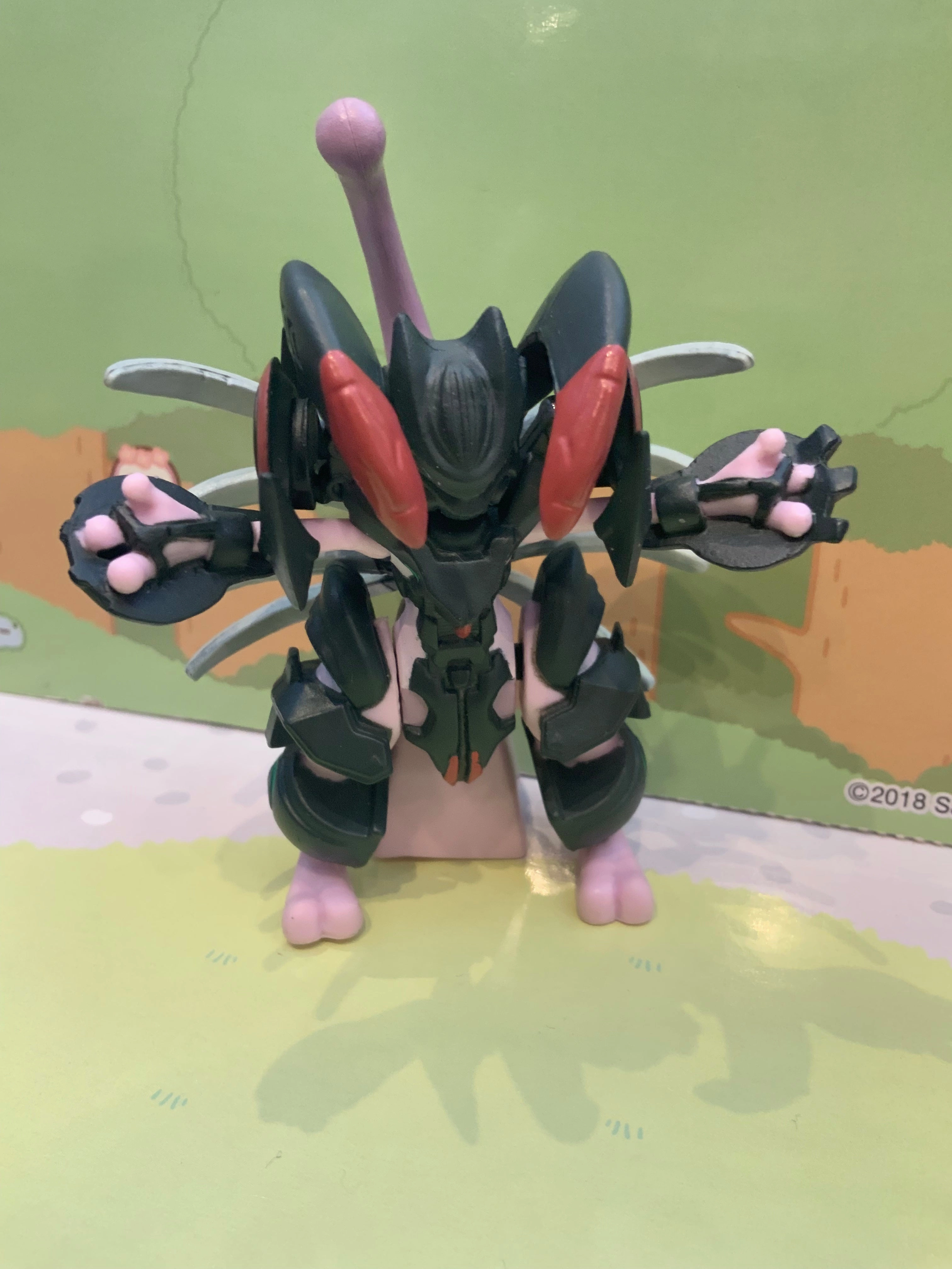 Exquisite Craftsmanship Pokemon Mewtwo Strikes Back Evolution Movable Figure 5 Pieces Set (In-stock)