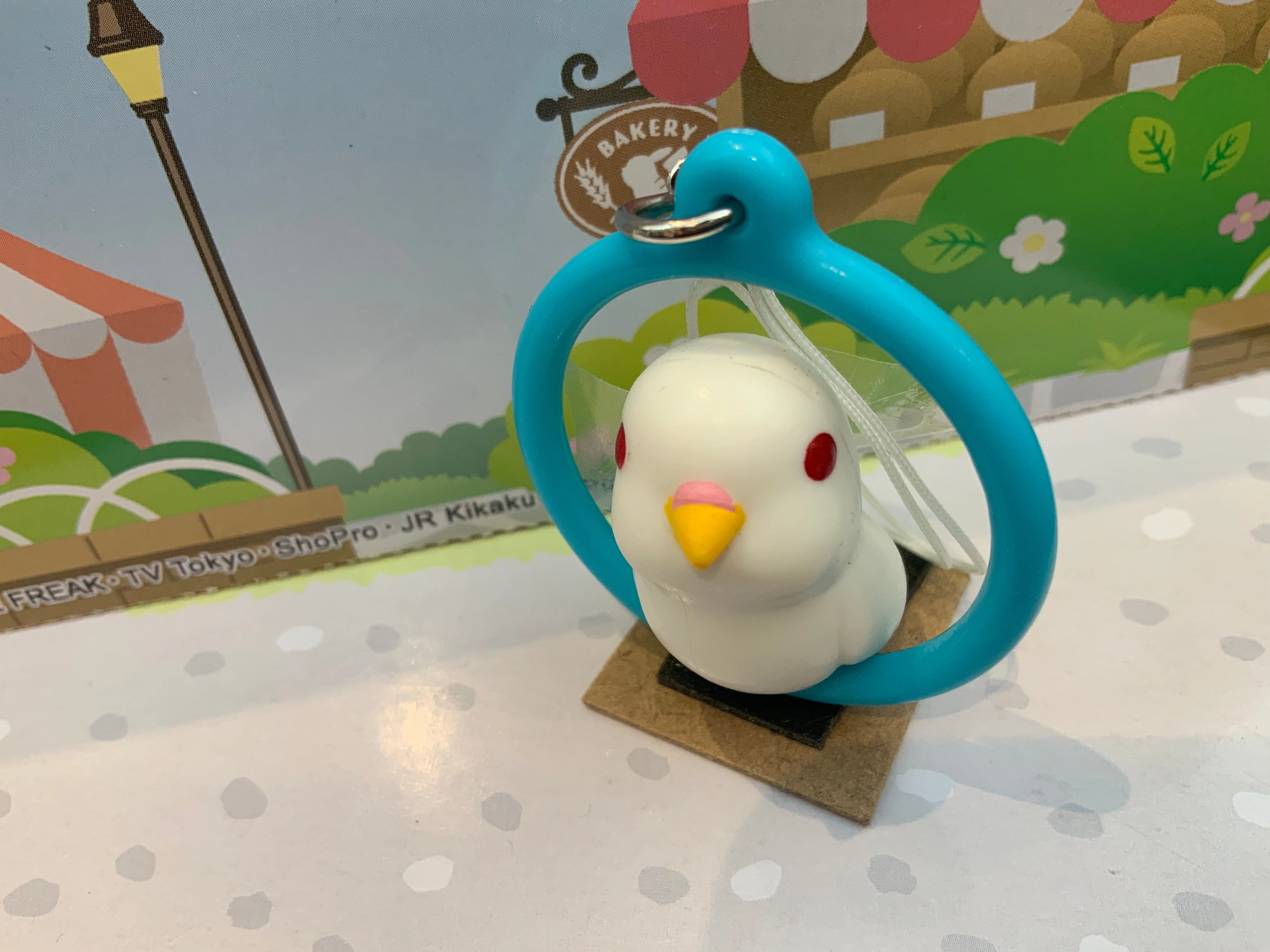 Collector's Club Movie Item Parrot in Cage Figure Keychain 6 Pieces Set (In-stock)