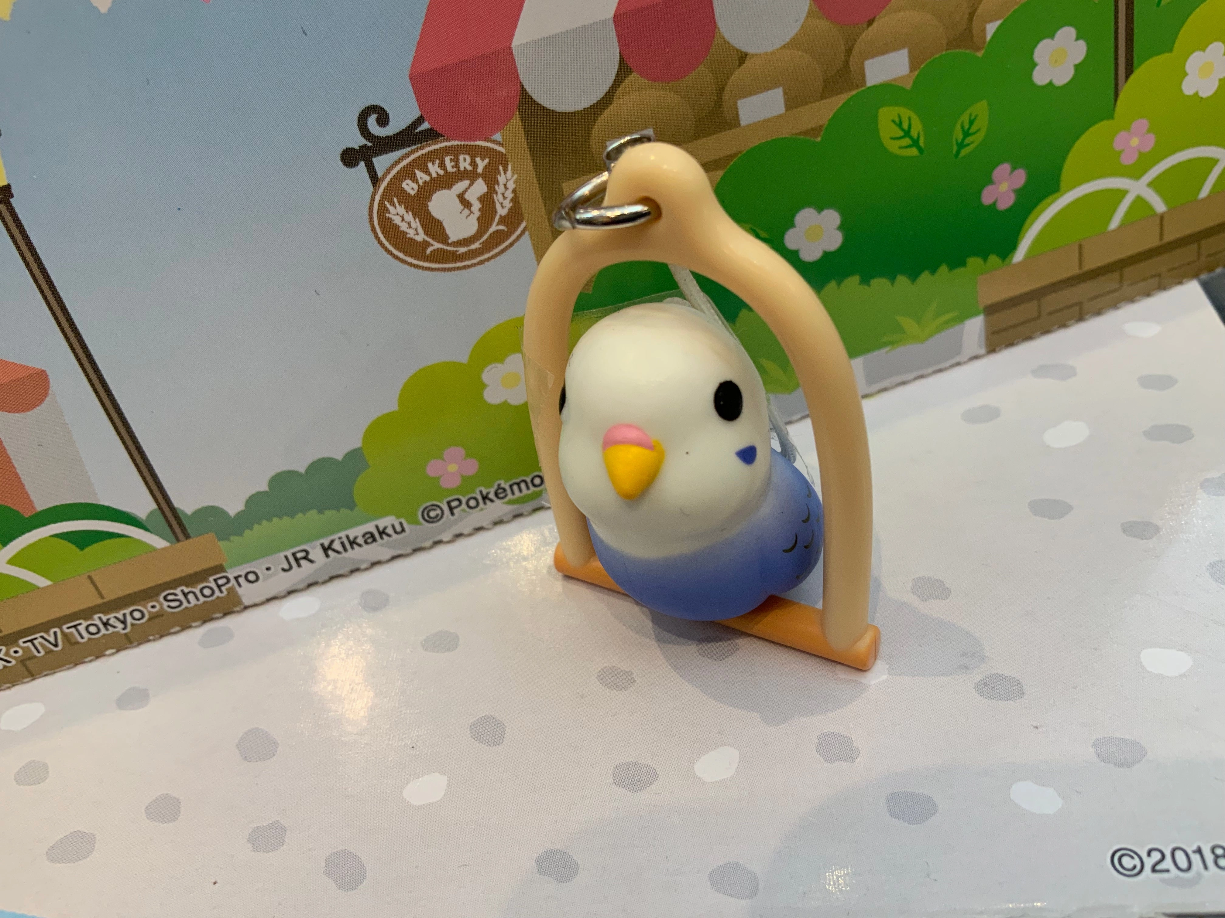 Parrot in Cage Figure Keychain 6 Pieces Set (In-stock) Movie Creation