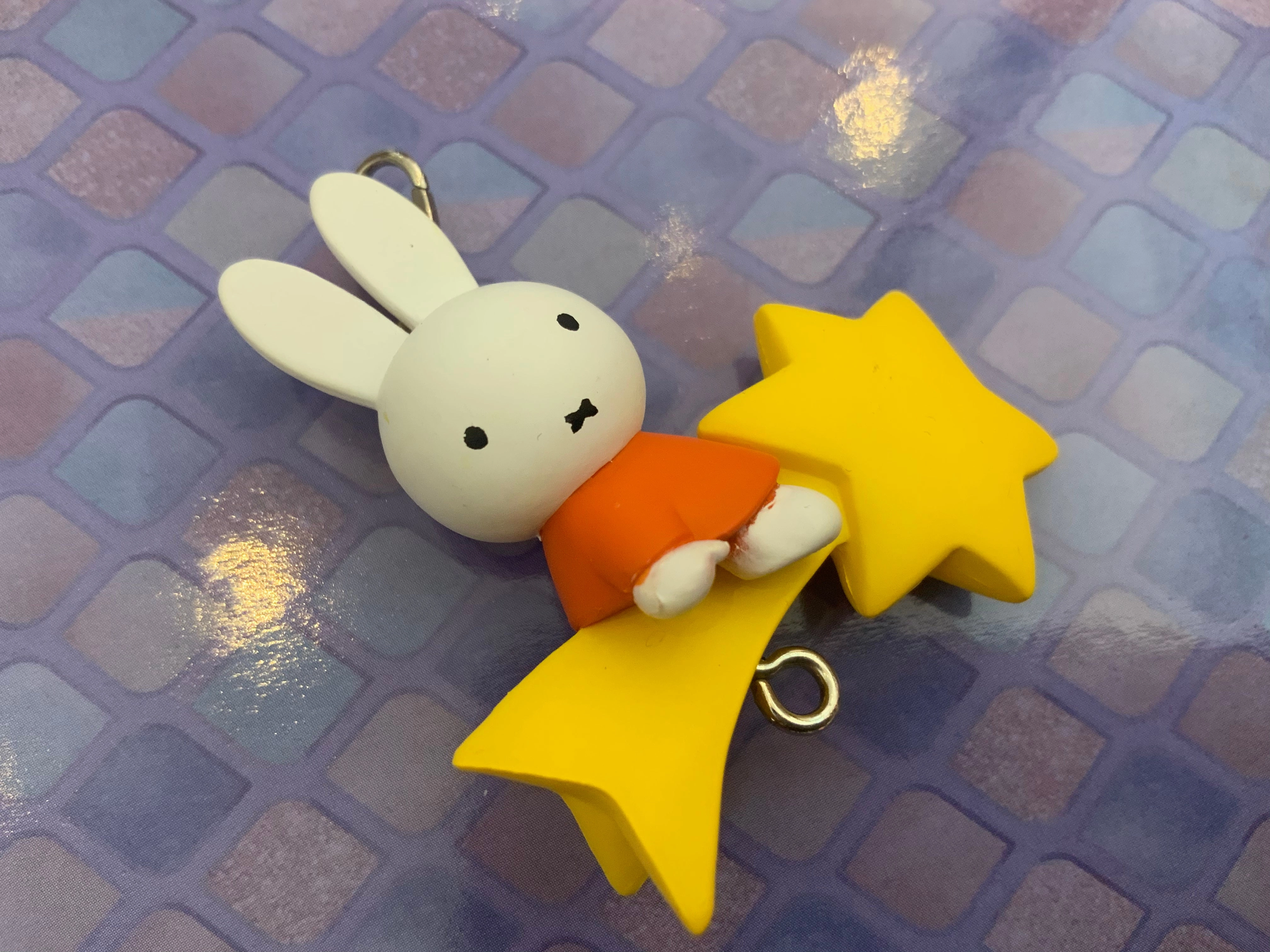 Father's Day Miffy Starry Sky Characters Figure Keychain 5 Pieces Set (In-stock)