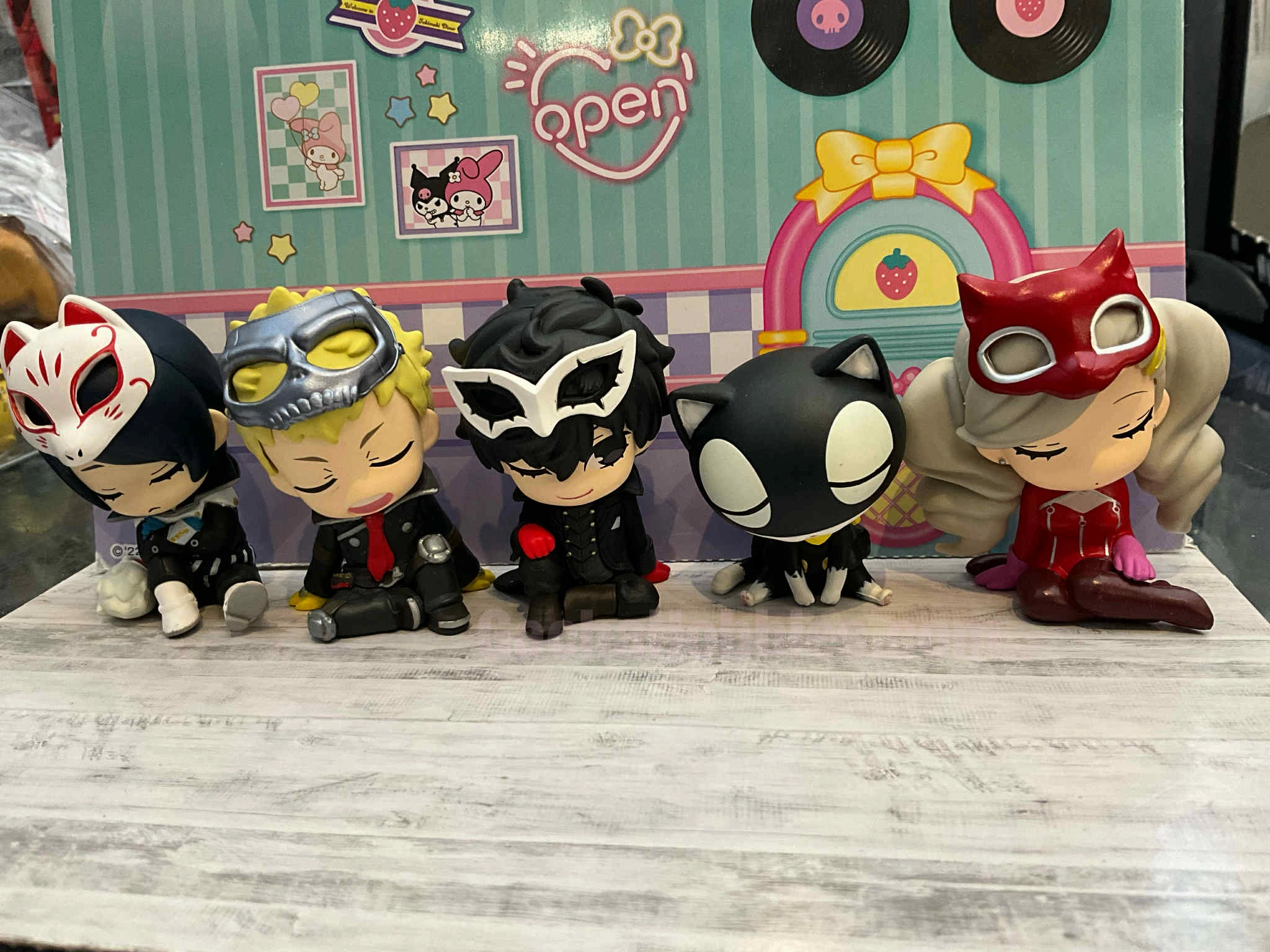 Persona 5 The Royal Characters Sleeping on Shoulder Figure Vol.1 5 Pieces Set (In-stock) Anime Art