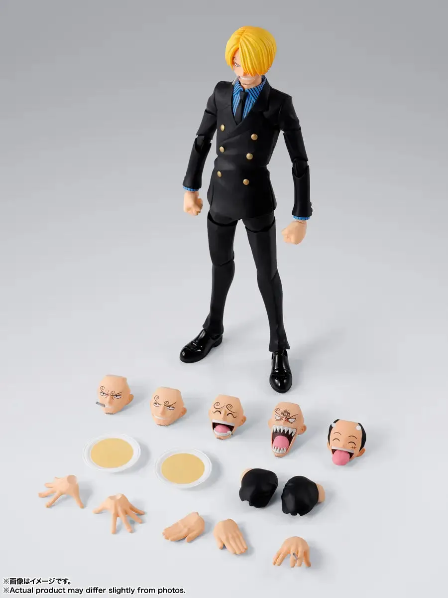 All Season Fabric Figure S.H. Figuarts One Piece Sanji (Romance Dawn) Action Figure
