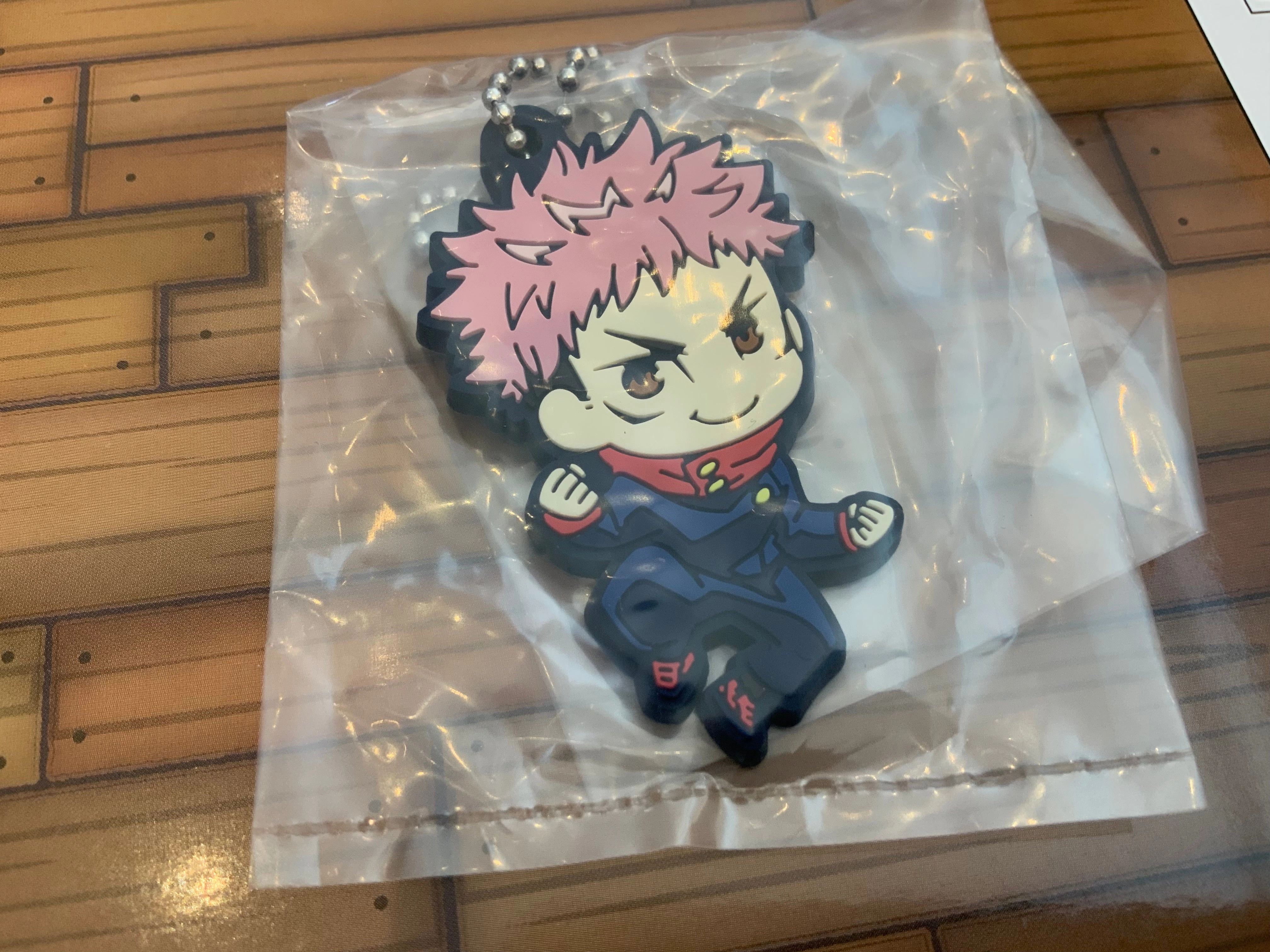 Defo Raba Jujutsu Kaisen Character Rubber Keychain 8 Pieces Set (In-stock) Independent Artist