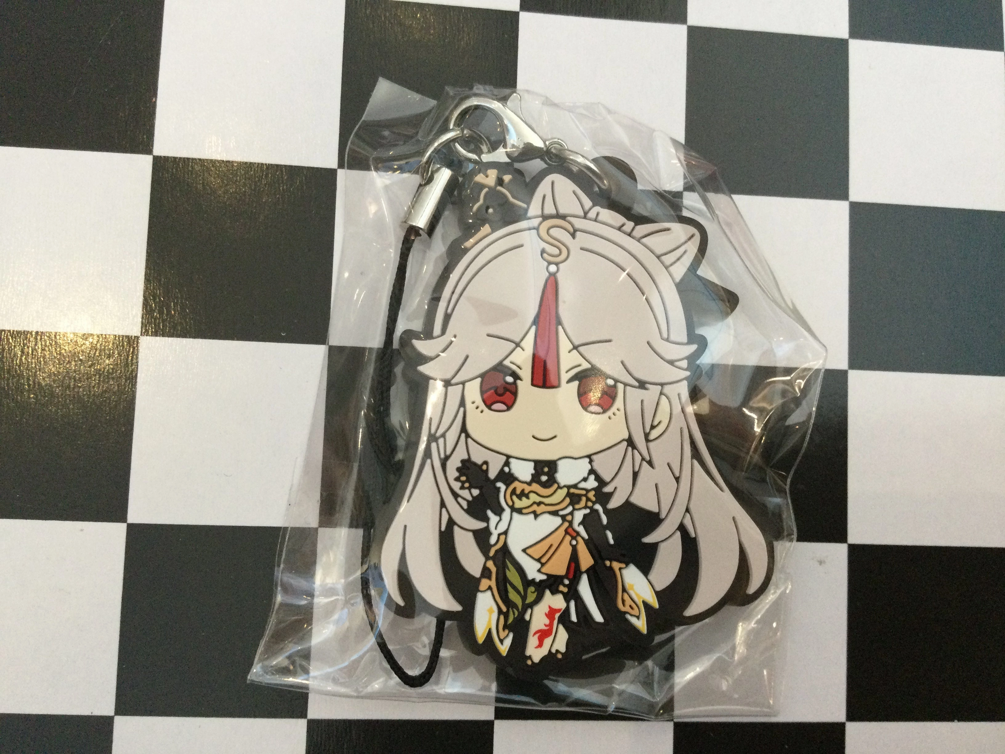 Genshin Impact Character Rubber Keychain Vol.3 8 Pieces Set (In-stock) Chibi Figure