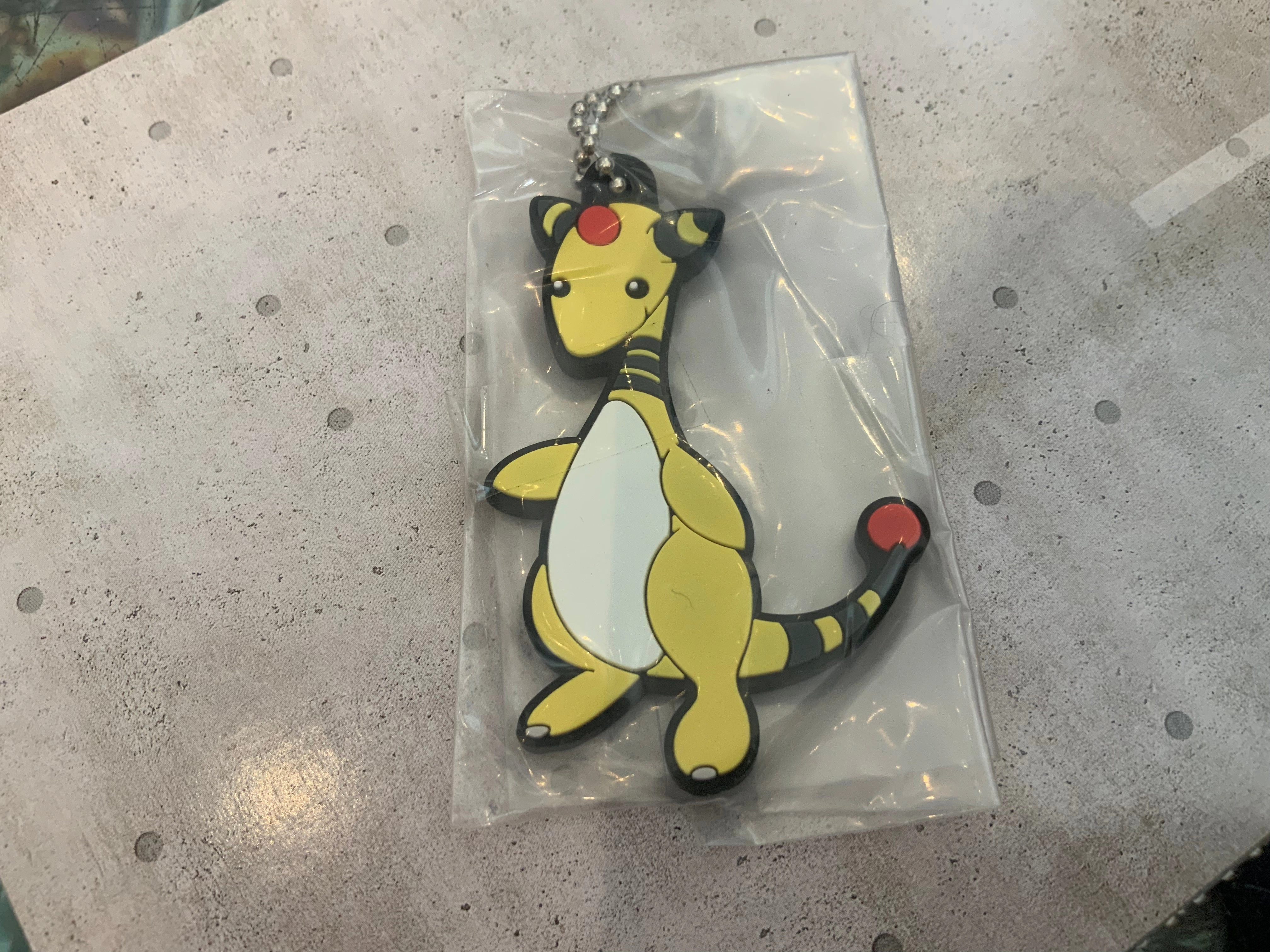 Pokemon Sun & Moon Collection Flat Rubber Keychain Vol.6 8 Pieces Set (In-stock) Action Collectible