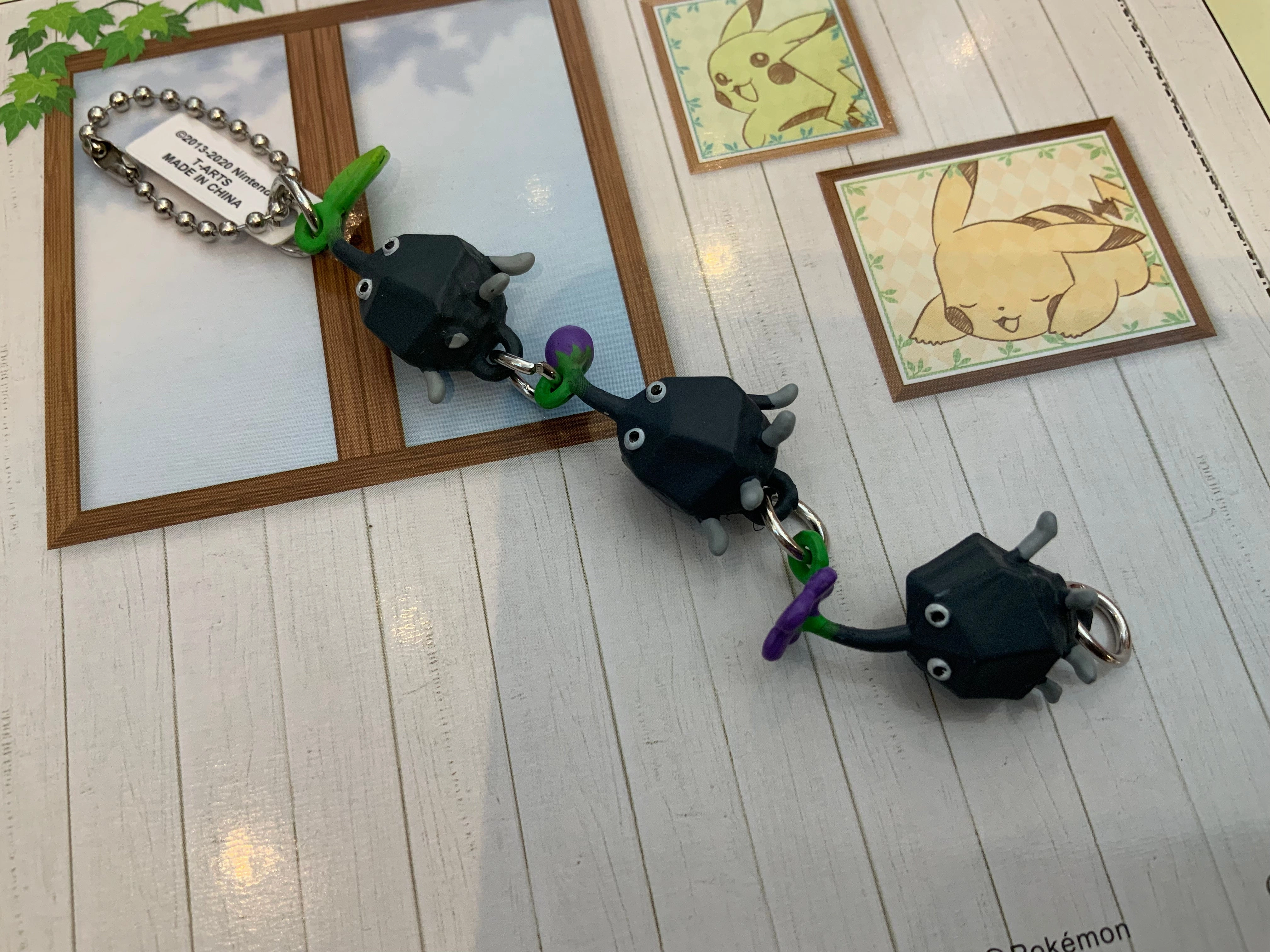 Gaming Statue Pikmin 3 Character Figure Keychain 5 Pieces Set (In-stock)