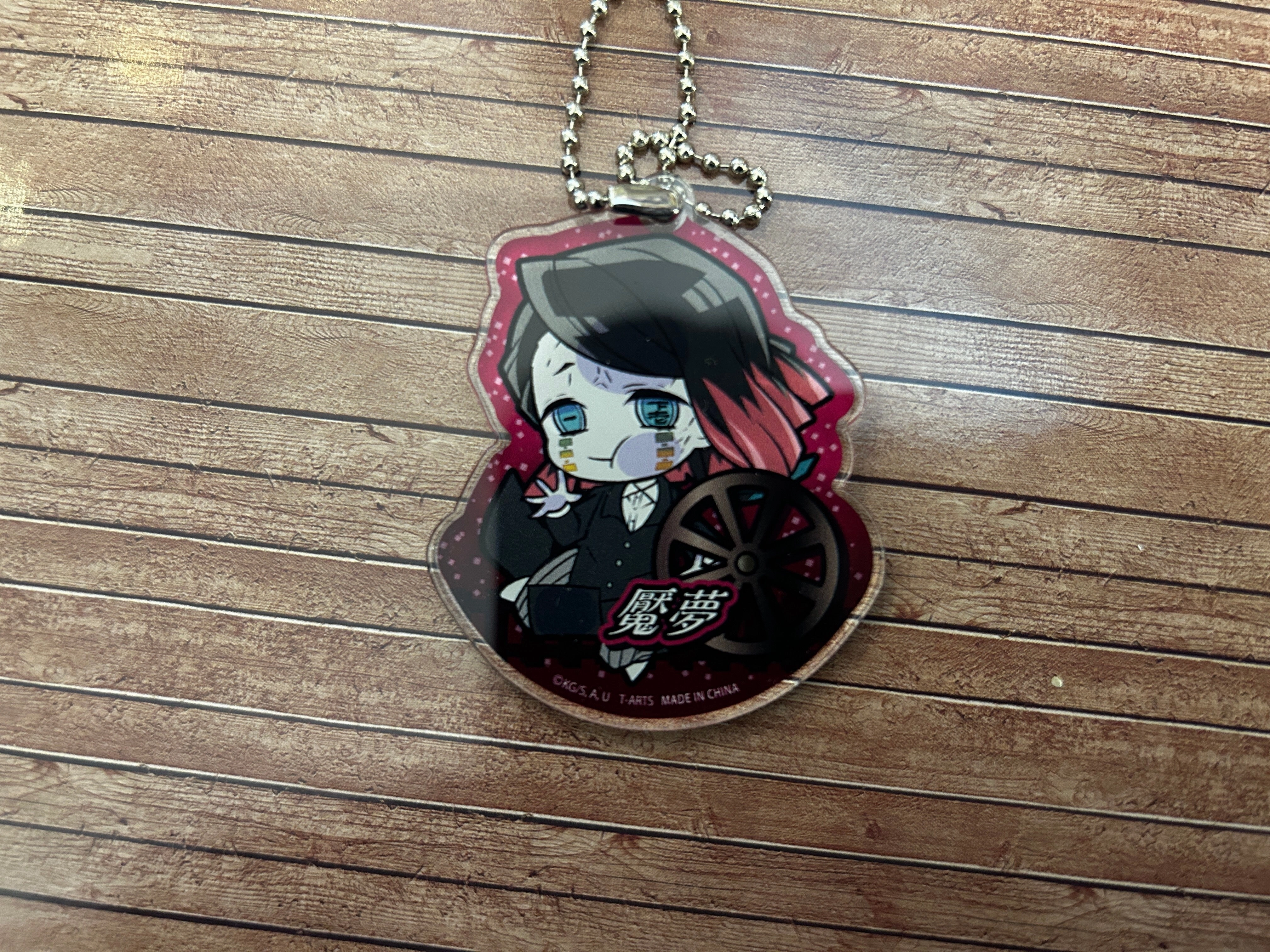 Pita Deforme Kimetsu no Yaiba Demon Slayer Character Mugen Train Acrylic Keychain 10 Pieces Set (In-stock) Leisure Activity Horror Monster