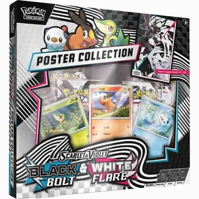 Recycled plastic Pok??mon | TCG: S & V: Black Bolt and White Flare | Poster Collection