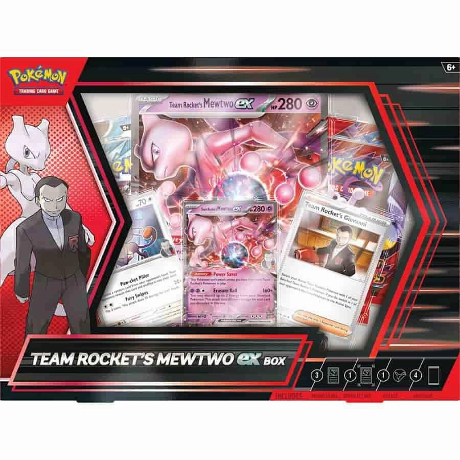 Pok??mon | TCG: Team Rocket's MewTwo ex Box Dining Table