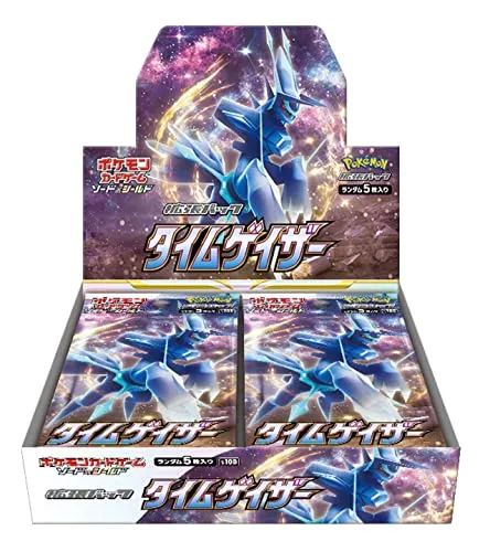 Surprise Pack Display Random Drop Series Pokemon Card Game Sword & Shield Expansion Pack Time Gazer