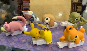 Resin Model Teaching Aid Pokemon Cable Protector Vol.2 6 Pieces Set (In-stock)