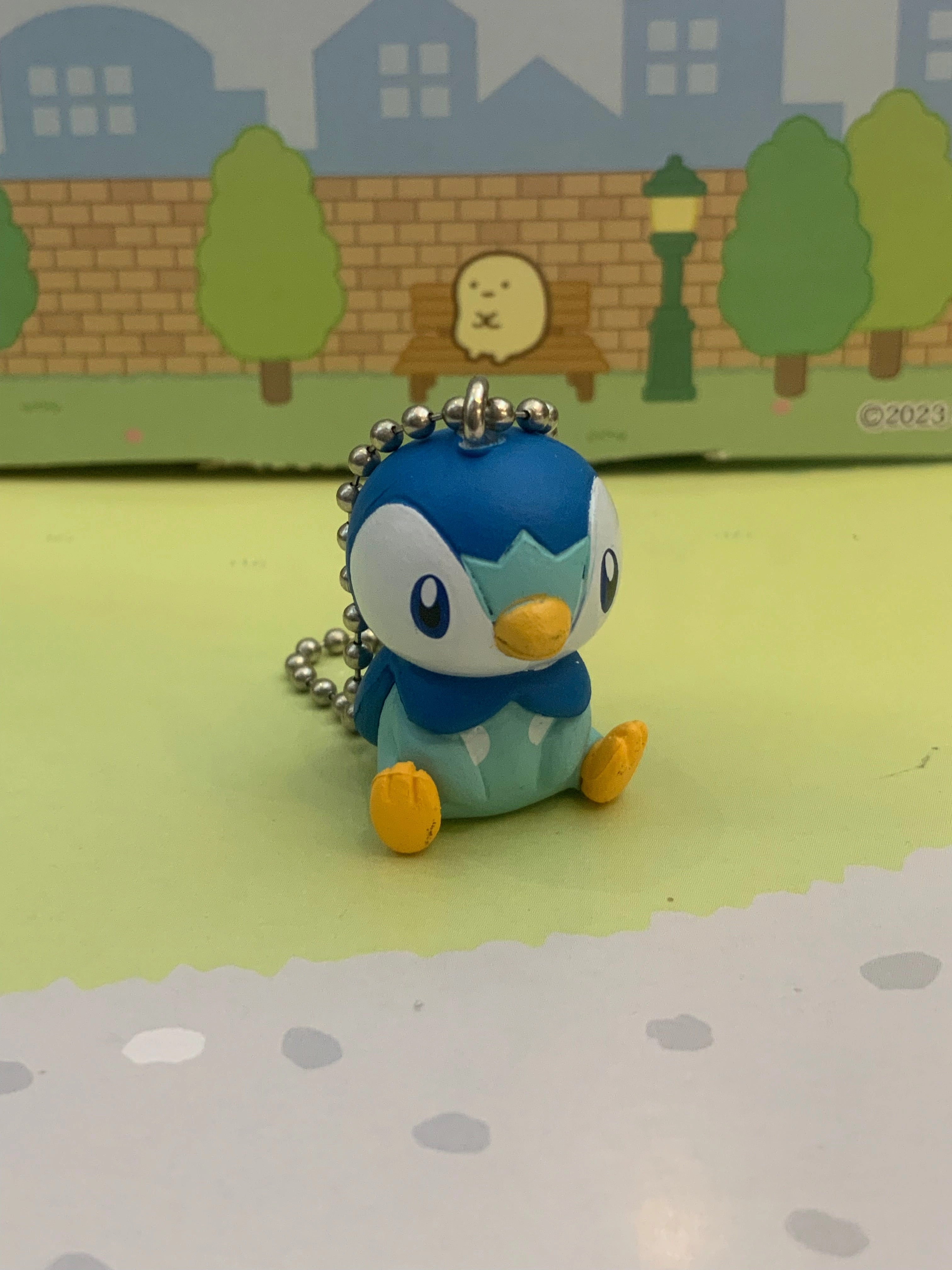 Superhero Piece Pokemon Diamond and Pearl Figure Keychain Vol.4 6 Pieces Set (In-stock)