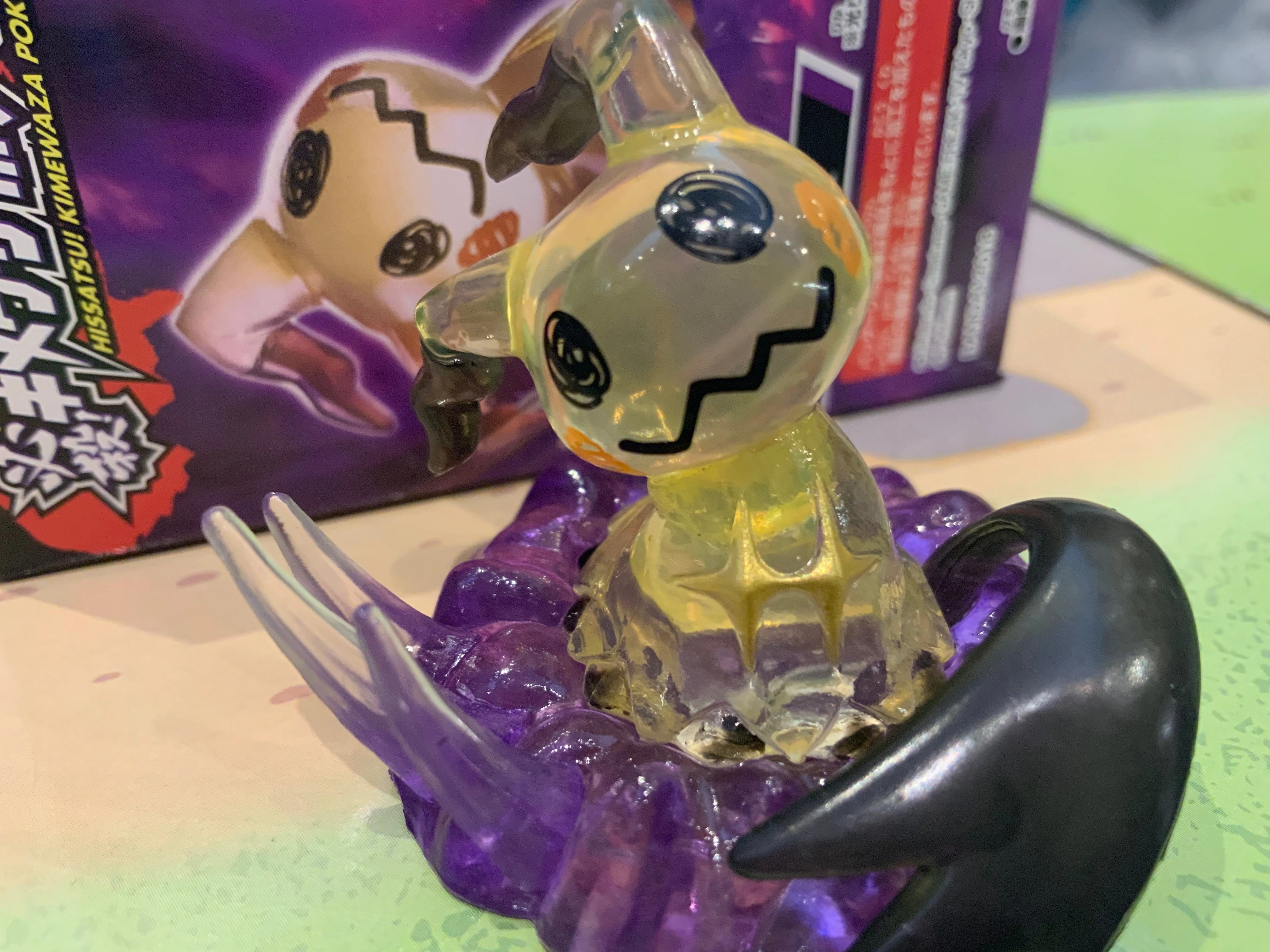 Pokemon Hissatsu Kimewaza Pokemon Figure 6 Pieces Set (In-stock) Premium Display