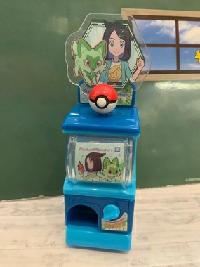 Pokemon Horizons Characters Mini Gashapon Machine 5 Pieces Set (In-stock) Vinyl Piece