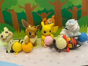 Archival Quality Pokemon Nukunuku Time Figure 5 Pieces Set (In-stock)
