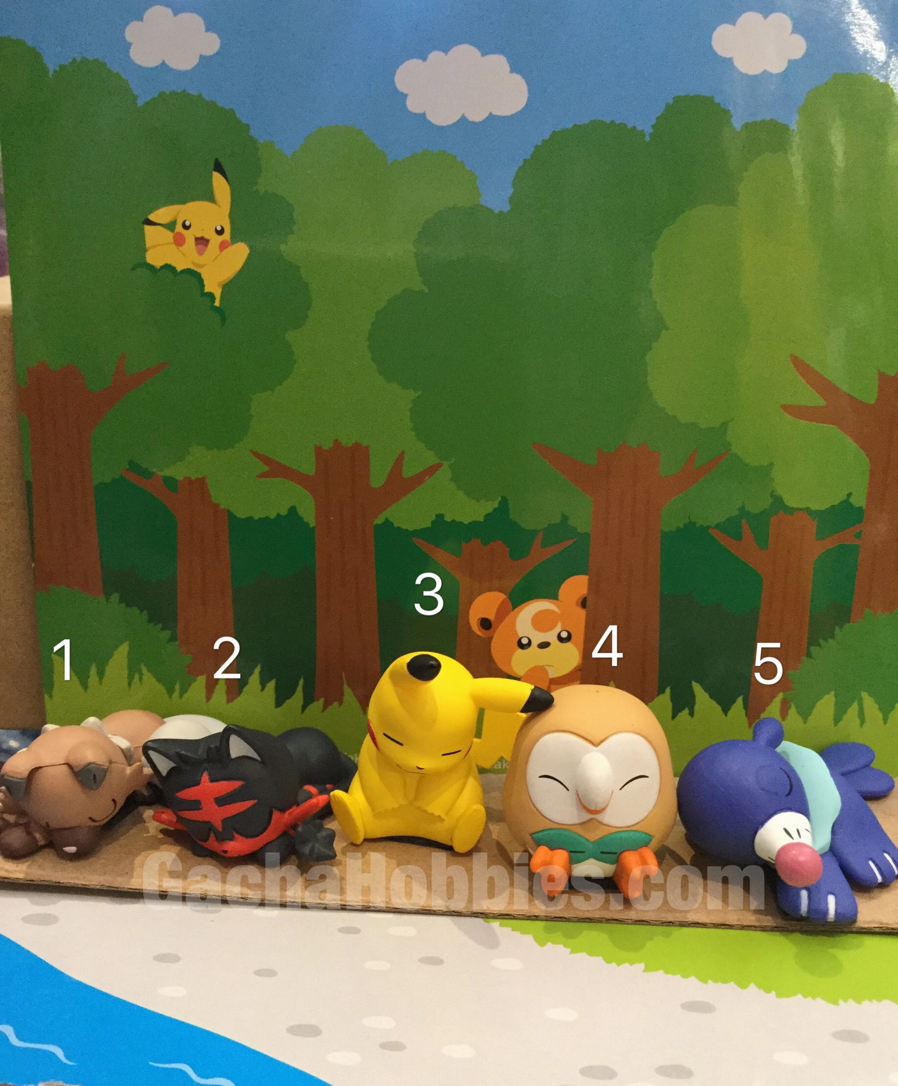 Vinyl Item Auction Item Pokemon Sleeping Friends Sun and Moon Ver. (In stock)