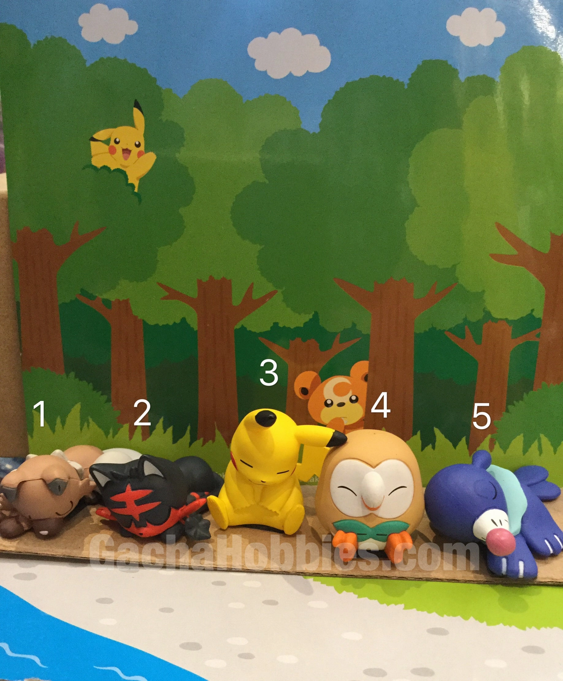 Pokemon Sleeping Friends Sun and Moon Ver. (In stock) Action Collectible Asian Zen