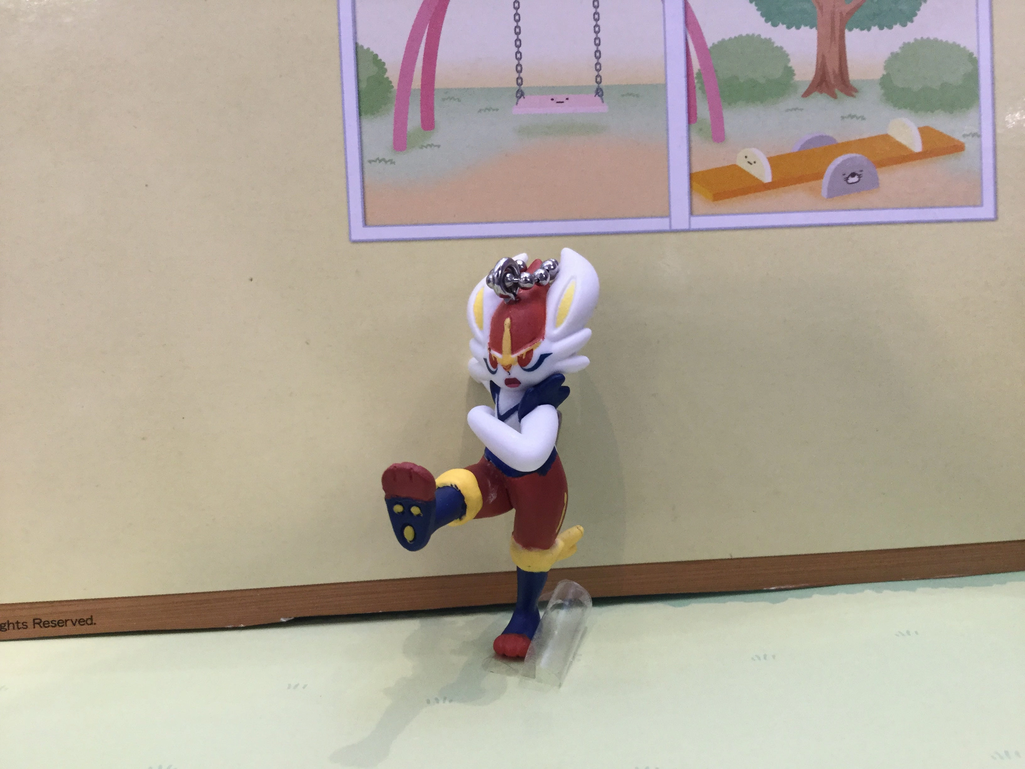 Pokemon Sword and Shield Figure Keychain Vol.1 7 Pieces Set (In-stock) Virtual Collectible Collection Item