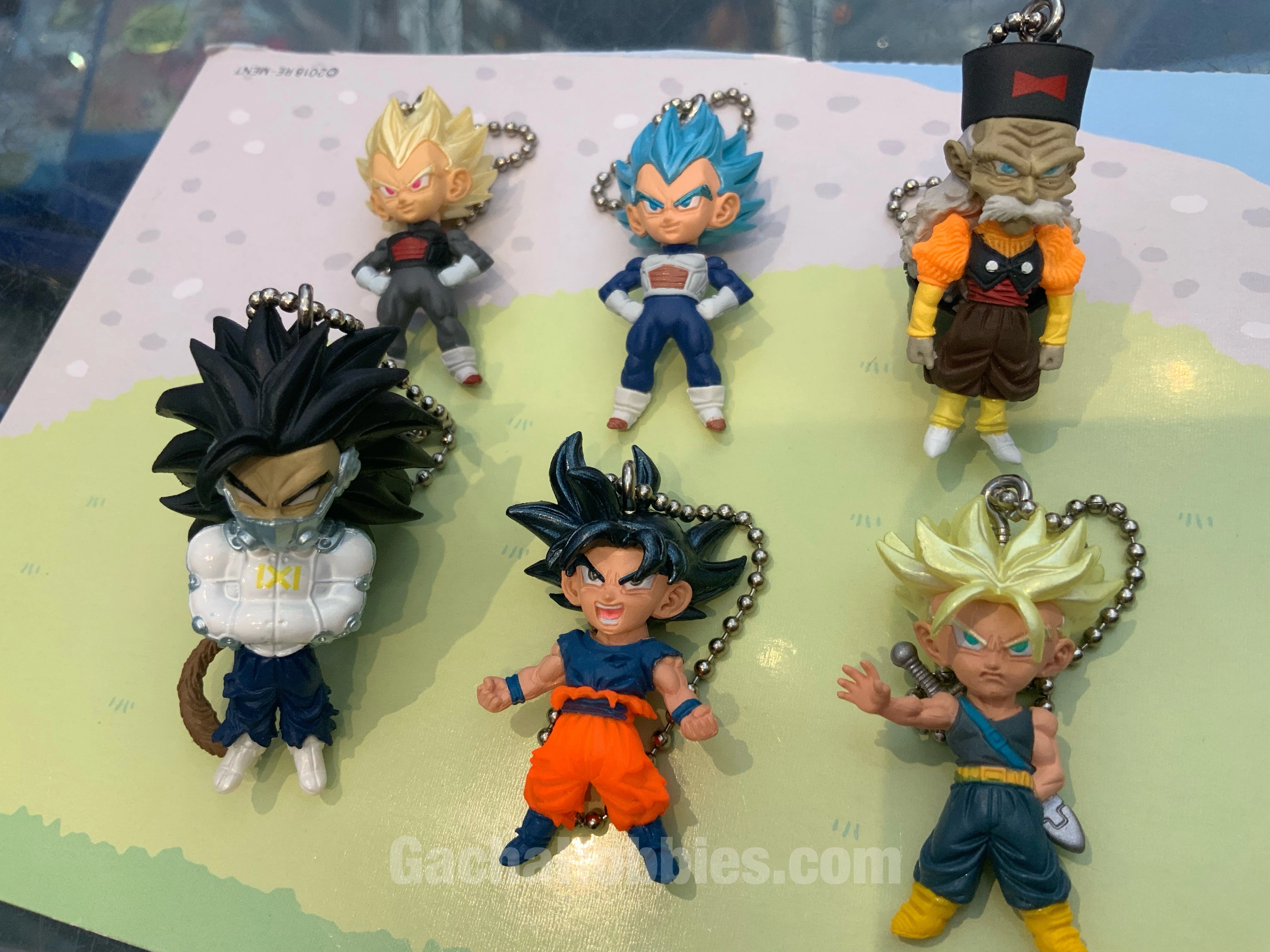 Dragon Ball UDM Burst 37 Figure Keychain 6 Pieces Set (In-stock) Limited Hobby