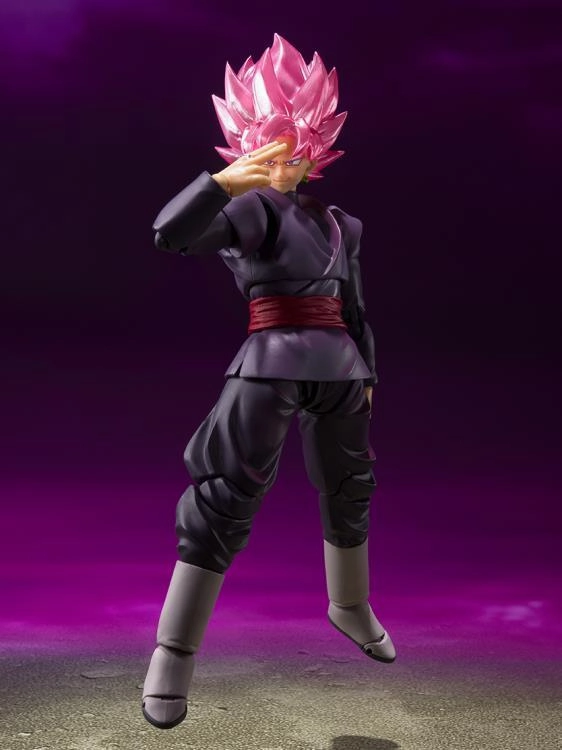 Robot Collectible Baroque Figure S.H. Figuarts Dragon Ball Super Saiyan Rose Goku Black Action Figure