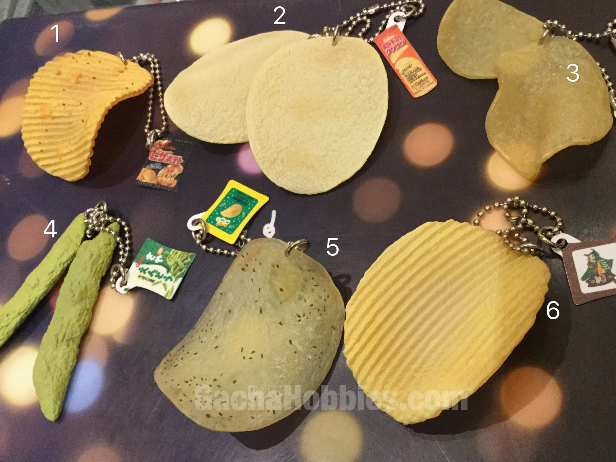 Potato Chips Keychain Gashapon Set (In stock) Electronic Toy Vinyl Product