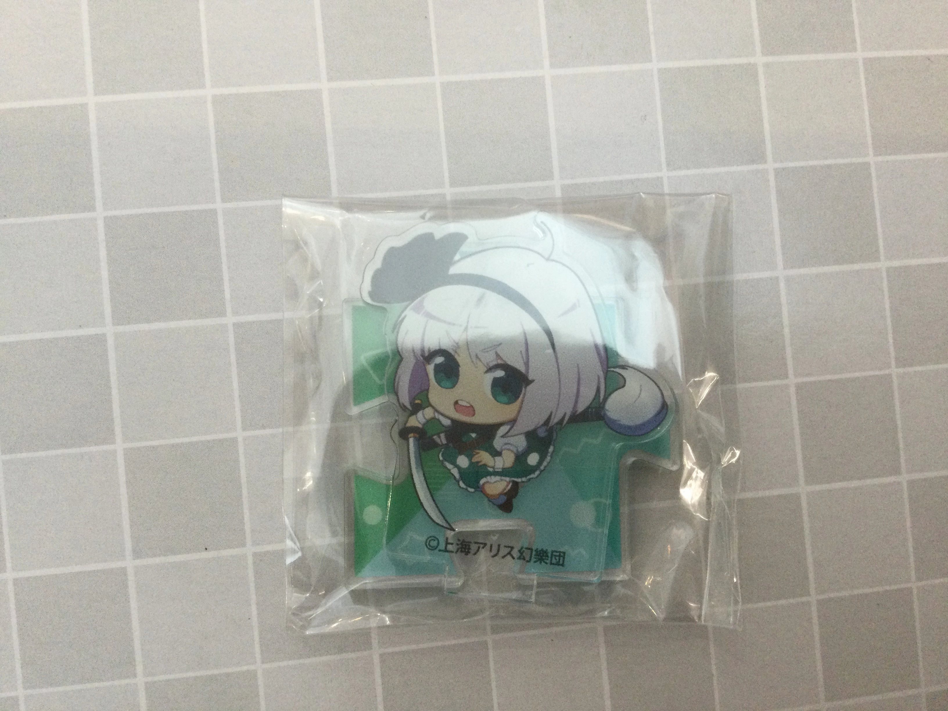 NIC Touhou Project Characters Chibi Acrylic Stand 10 Pieces Set (In-stock) Vinyl Toy