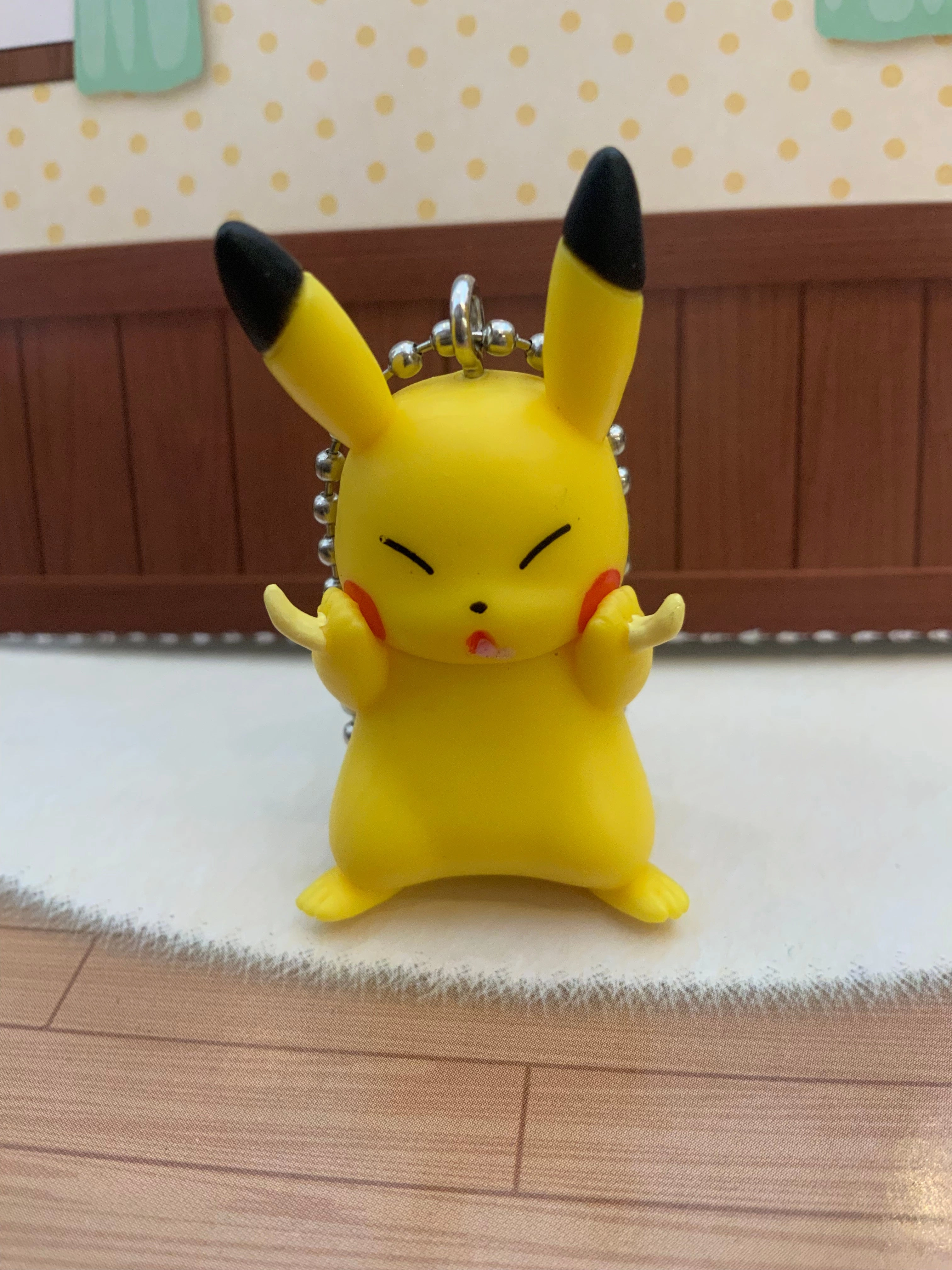 Pokemon Pikachu Collection Figure Keychain 5 Pieces Set (In-stock) Gaming Model Sports Figure