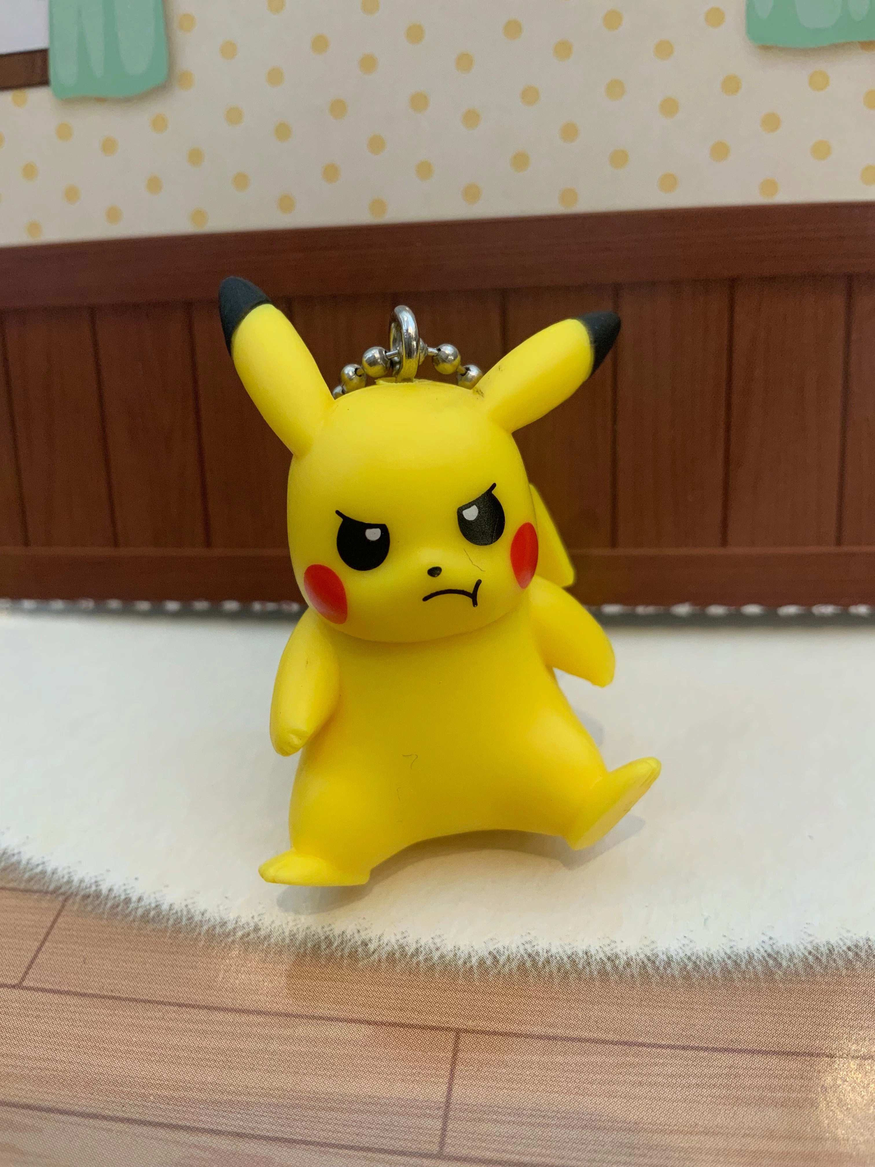 Pokemon Pikachu Collection Figure Keychain 5 Pieces Set (In-stock) Creative Display Viking Statue
