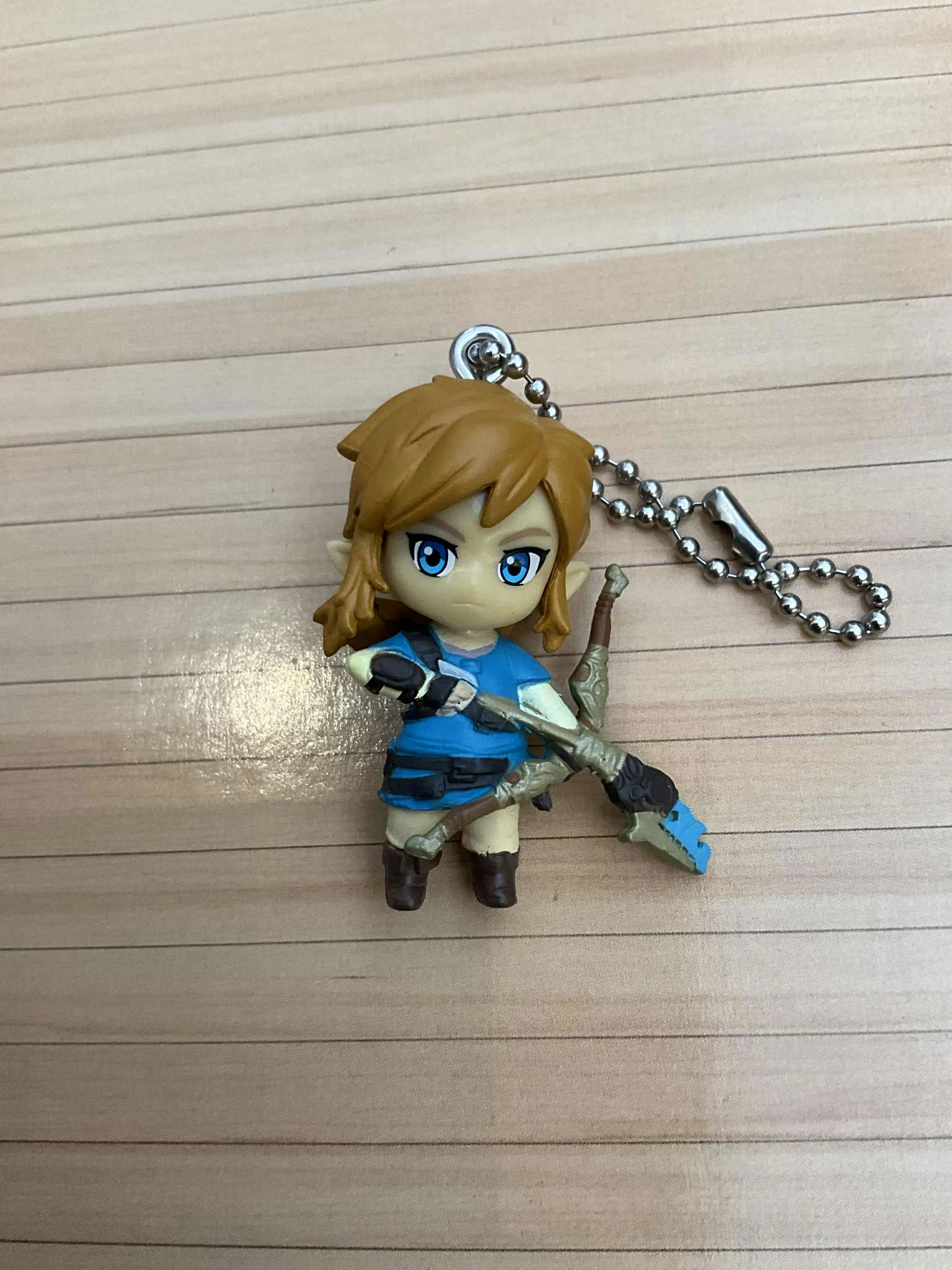 Multi Pose Legend of Zelda Breath of the Wild Characters Figure Keychain 5 Pieces Set (In-stock)