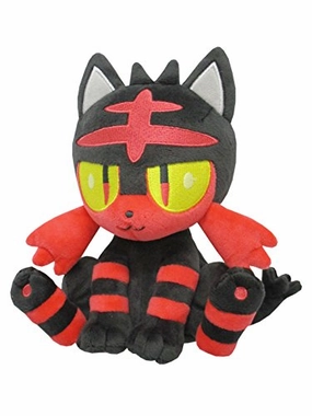 "Pokemon" Allstar Collection Plush PP55  Litten (S Size) Miniature Creation Action Item