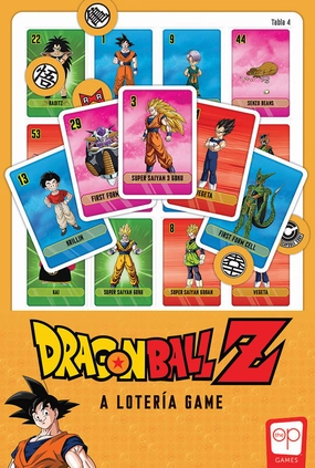 Superhero Figure Mainstream Appeal Game | Dragon Ball Z | Loteria