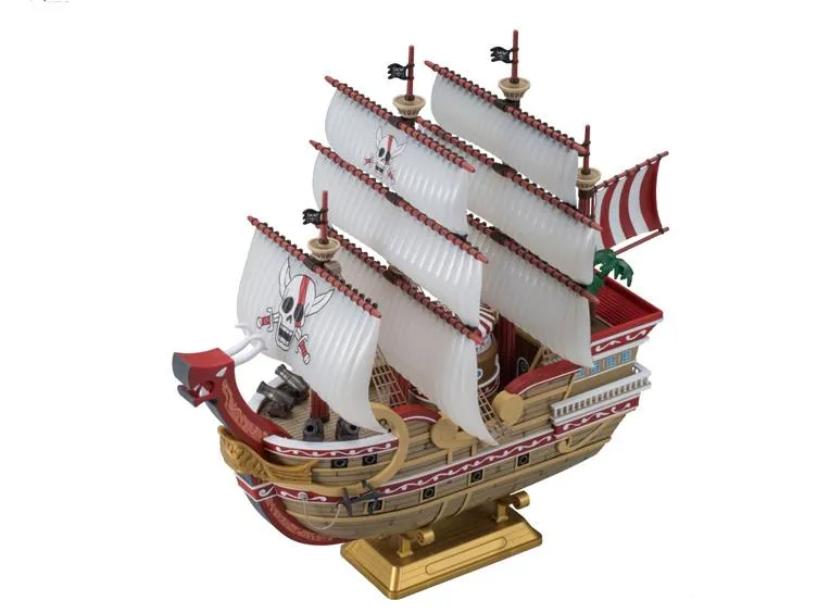 Bandai One Piece Grand Ship Collection #04 Red Force Model Kit Daily Decor Toy Figurine