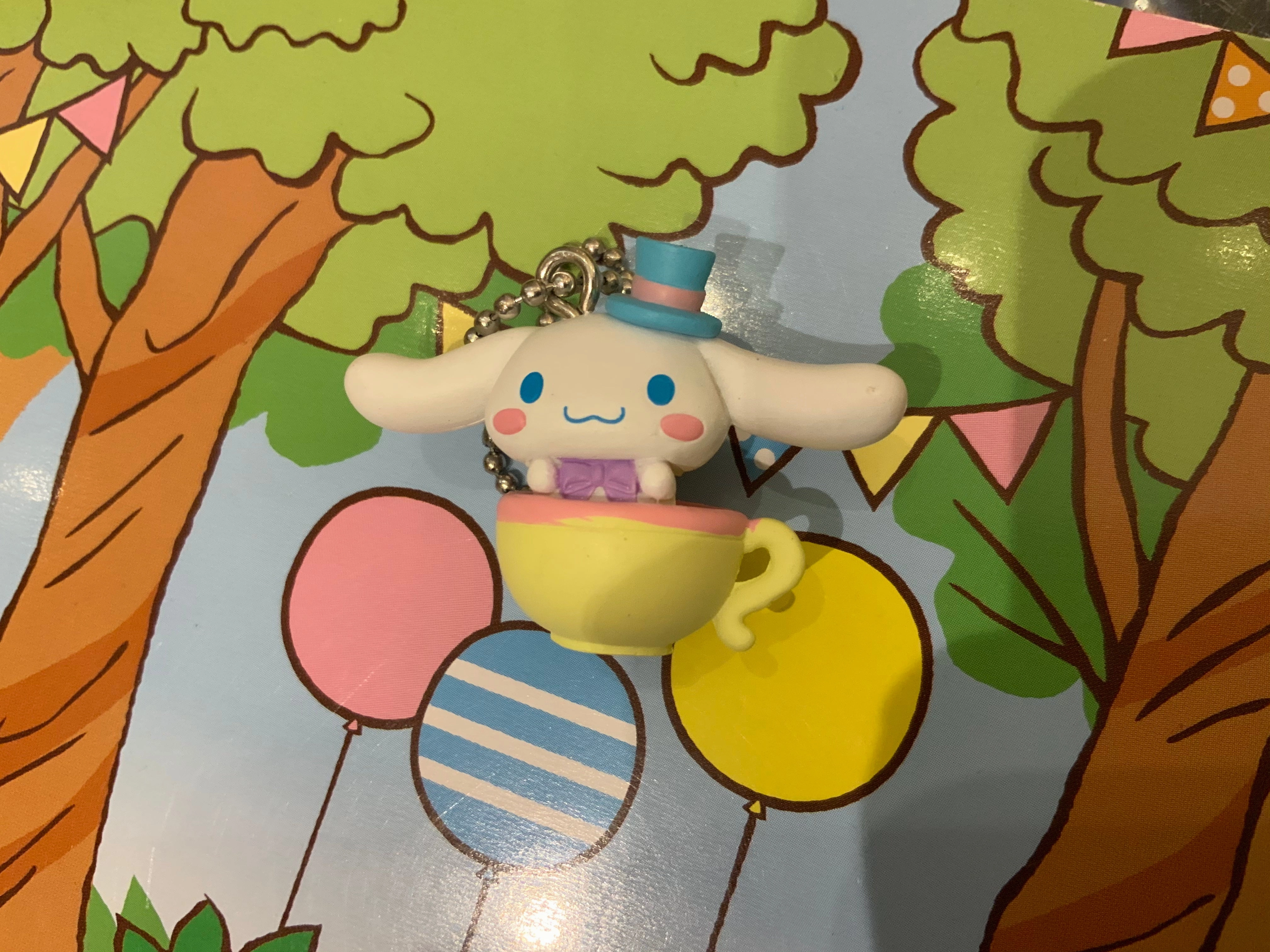 Sanrio Cinnamoroll Circus Figure Keychain 5 Pieces Set (In-stock) Universal Appeal Limited Piece