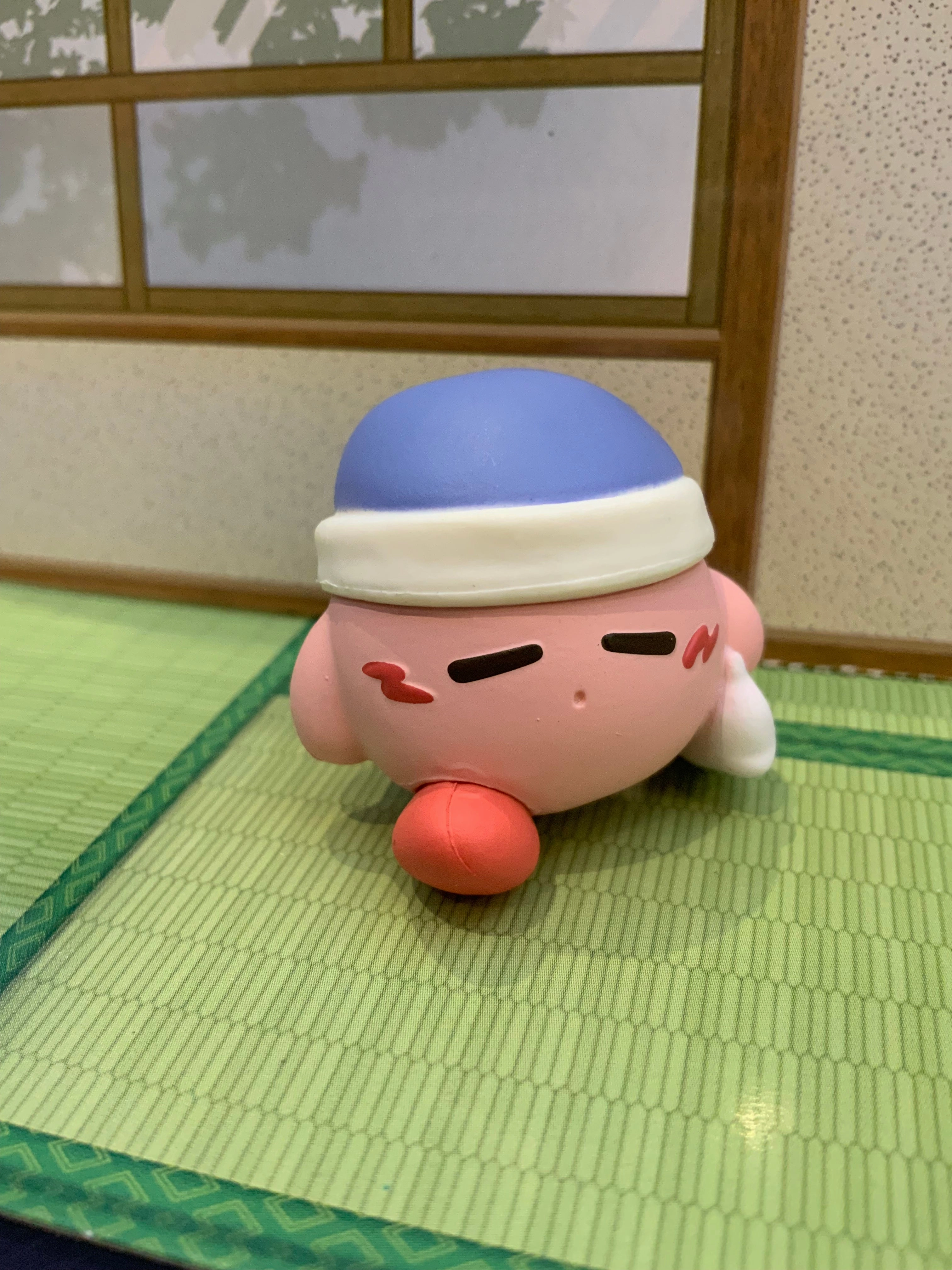 Online Game Pupupu Friends Kirby Sleepy Figure 4 Pieces Set (In-stock)