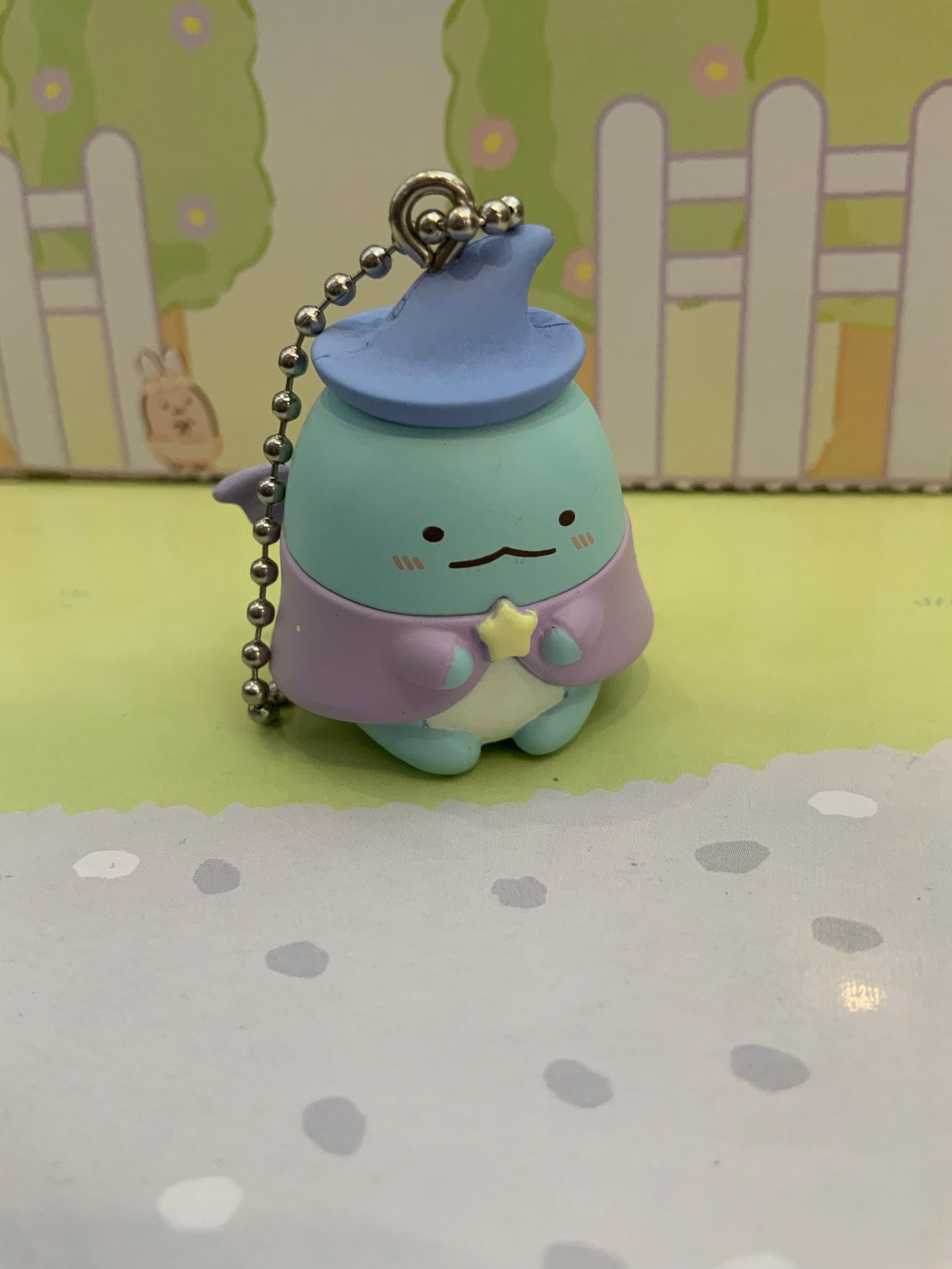 Sumikko Gurashi Demon Wizard Figure Keychain 6 Pieces Set (In-stock) Official Merchandise Immersive experience