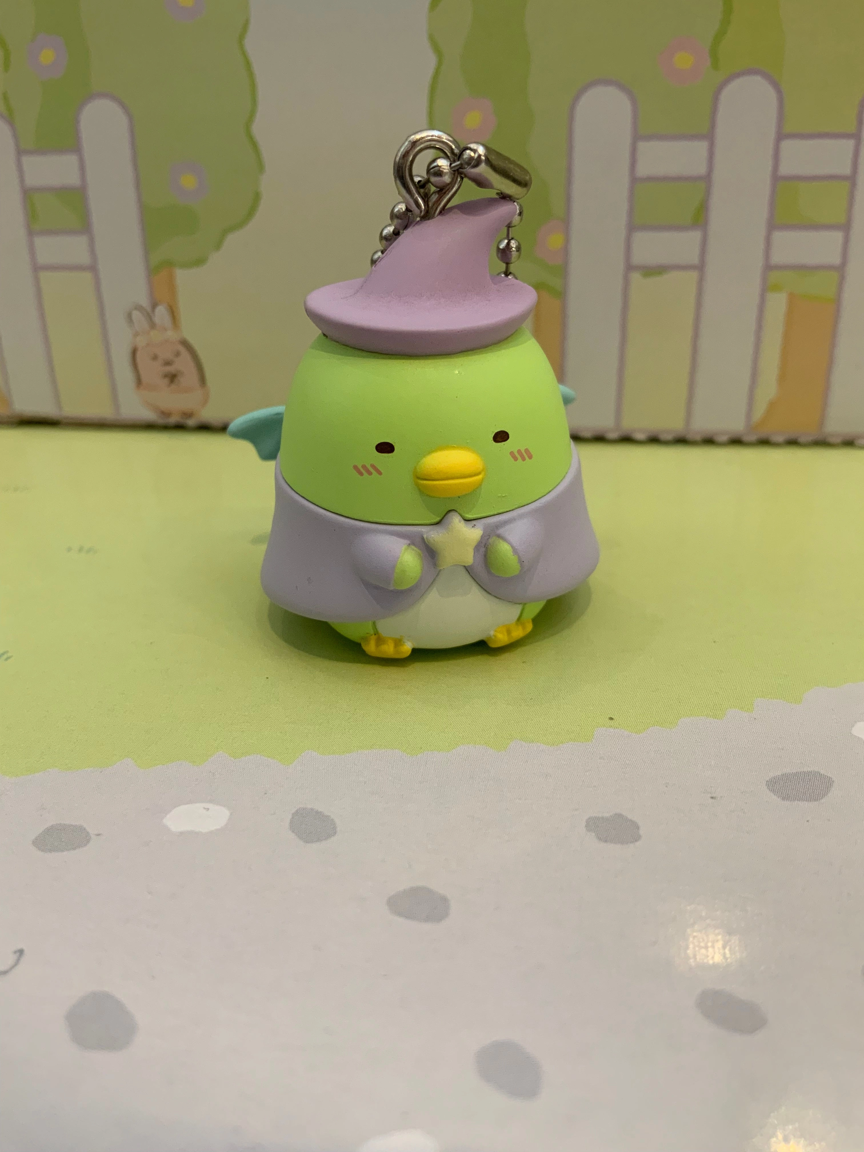 Sumikko Gurashi Demon Wizard Figure Keychain 6 Pieces Set (In-stock) Exhibition Piece