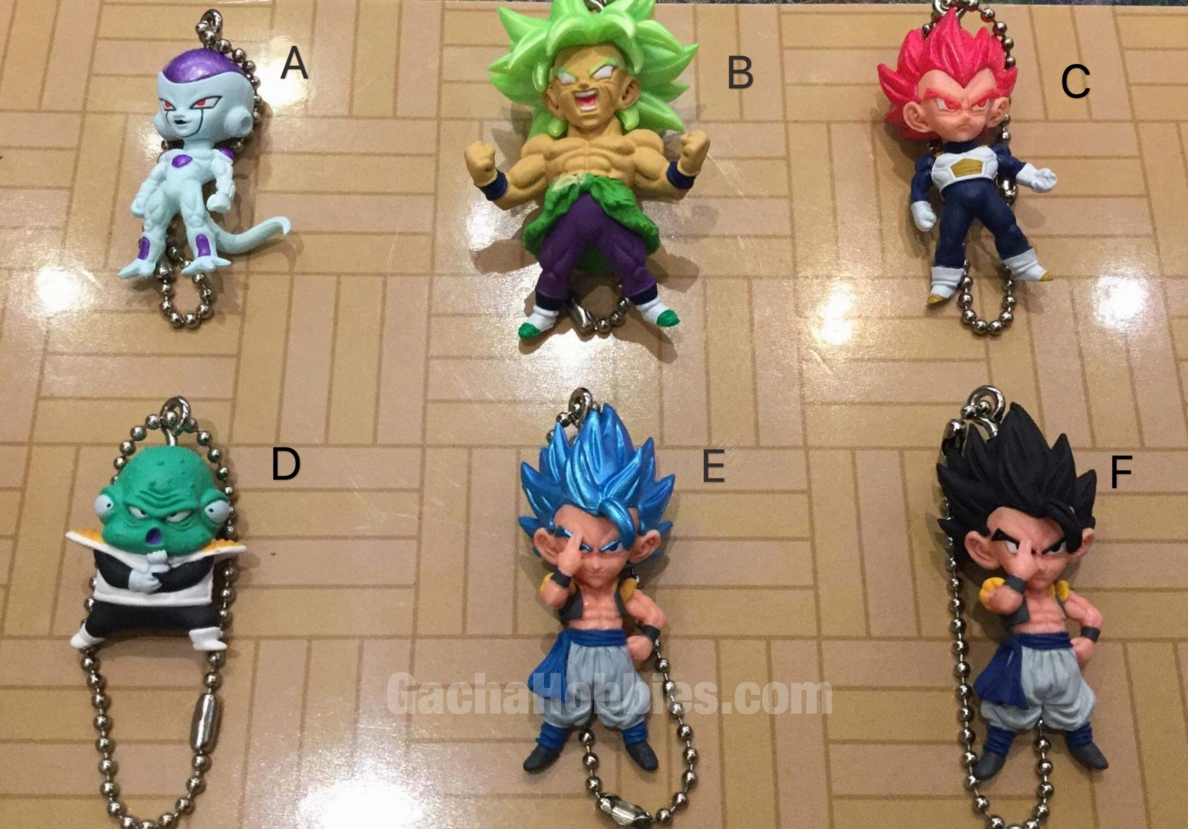 Pop Culture Gashapon Dragonball Super Keychain UDM Burst 35 Set (In Stock)