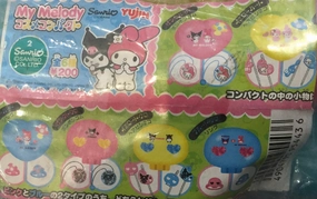 Sanrio My Melody and Kuromi Accessory Cases 6 Pieces (In-stock) Pearlescent Shine