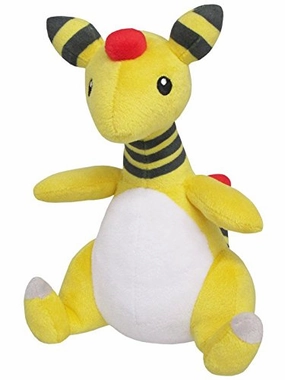 Alien Creature "Pokemon" Plush All Star Collection PP28 Ampharos (S Size)