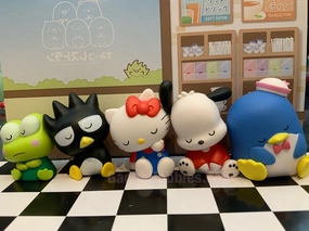 Sanrio Character Sleeping on Shoulder Figure Vol.1 5 Pieces Set (In-stock) Cultural symbol
