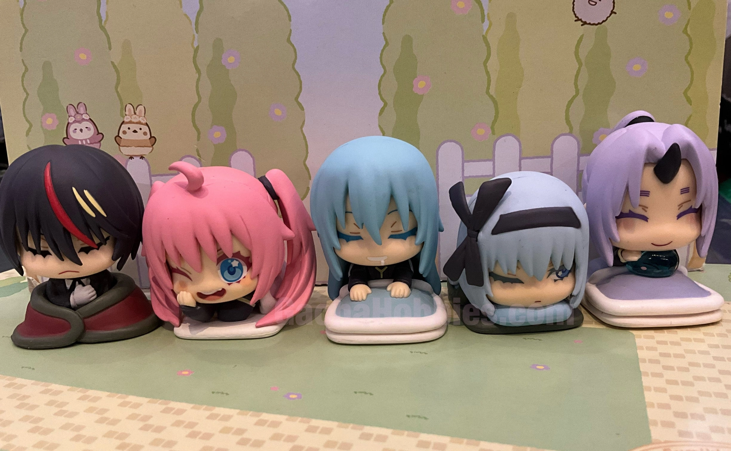 That Time I Got Reincarnated as a Slime Sleeping Mini Figure Vol.1 5 Pieces Set (In-stock) Hallway Display Special Edition