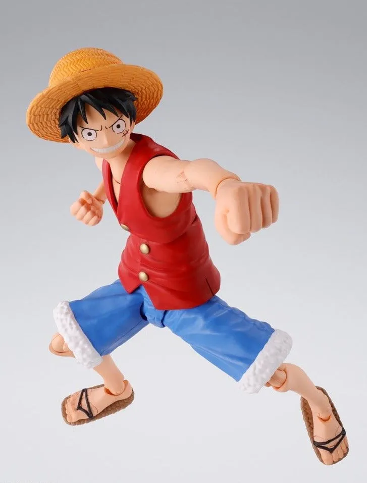S.H. Figuarts One Piece Monkey D. Luffy (Romance Dawn) Action Figure Modern Technique
