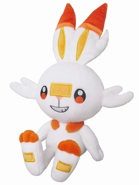 Asian Art "Pokemon" Allstar Collection Plush PP150 Scorbunny (S Size)