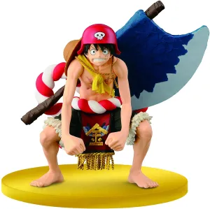 Retro Game Gothic style "One Piece Film Gold" SCultures Figure Colosseum 5 Special Monkey D. Luffy